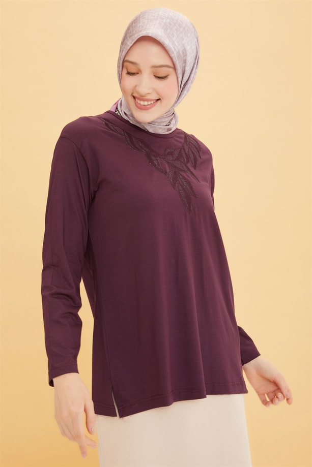 Armine Penye 22YD9030 Mürdüm