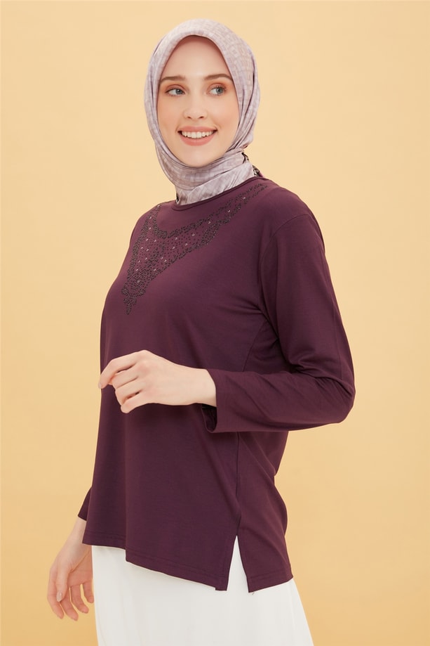 Armine Penye 22YD9032 Mürdüm
