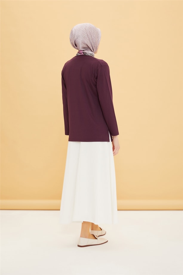 Armine Penye 22YD9032 Mürdüm