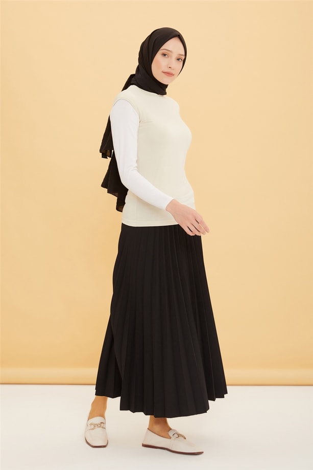 Armine Sıfır Kol Badi 22YD9038-1 Bej