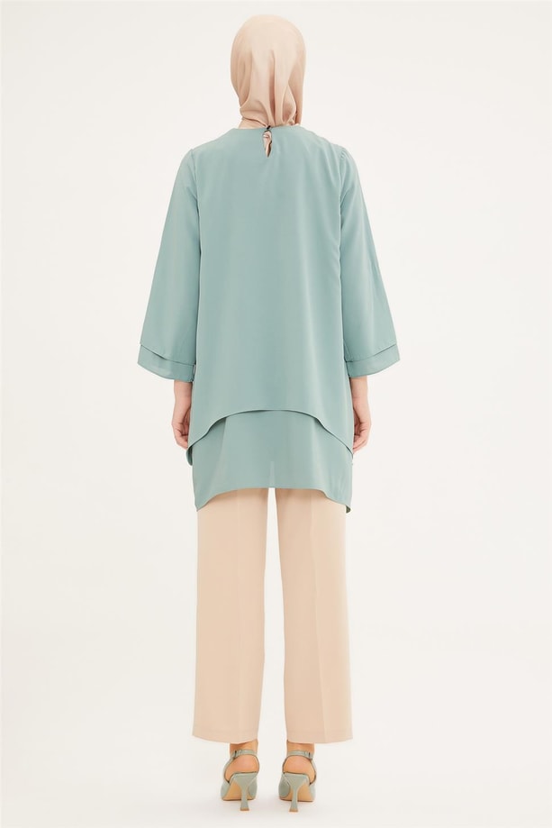 Armine Tunik 22YD9241 Çağla