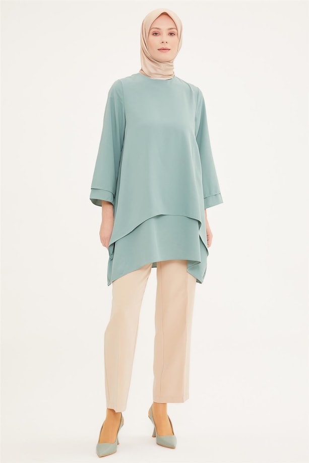 Armine Tunik 22YD9241 Çağla