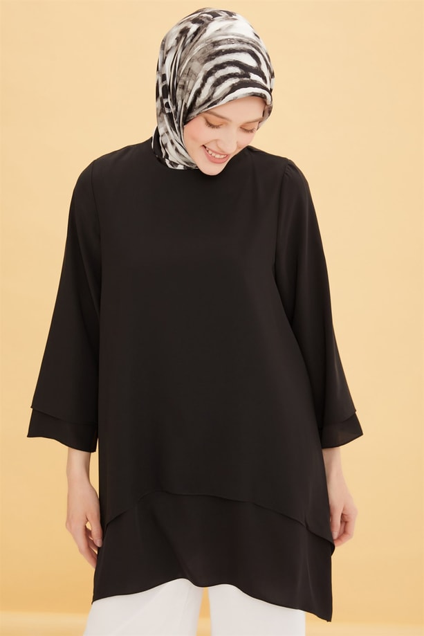 Armine Tunik 22YD9241 Siyah