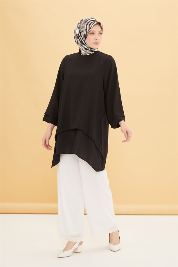 Armine Tunik 22YD9241 Siyah