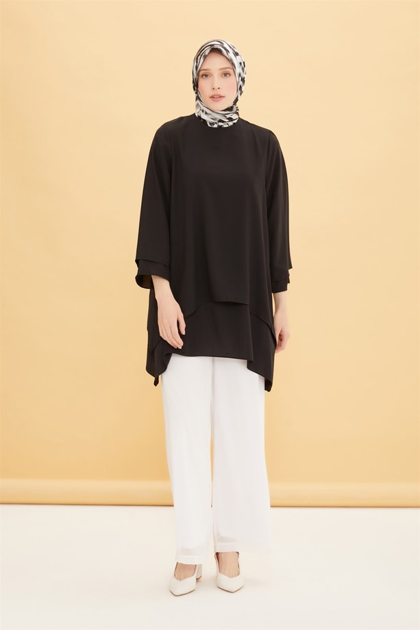 Armine Tunik 22YD9241 Siyah