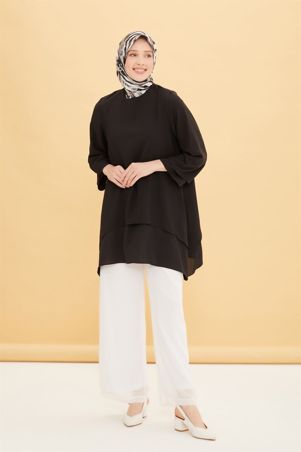 Armine Tunik 22YD9241 Siyah