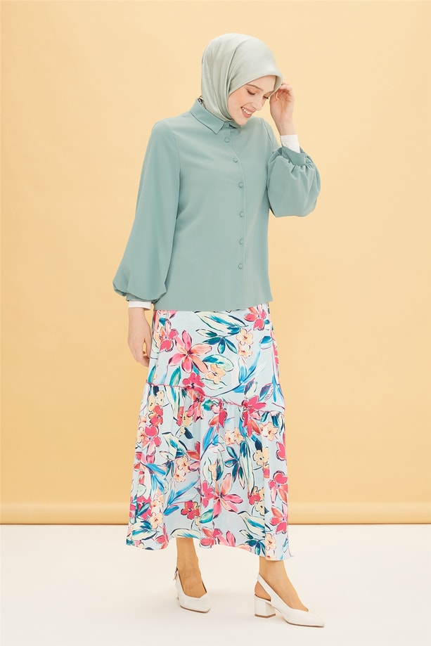 Armine Gömlek 22YD9242 Mint