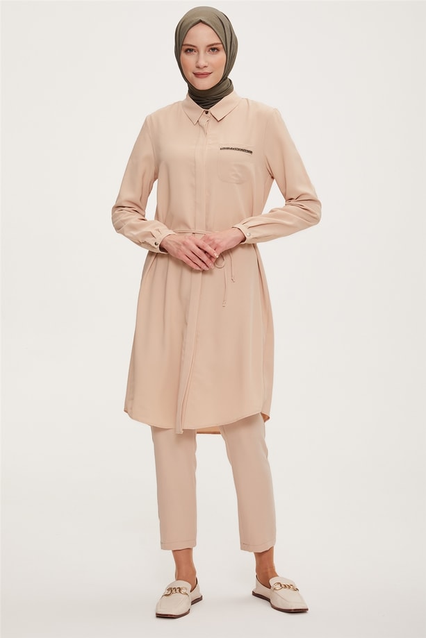 Armine Tunik 22YD9249 Bej