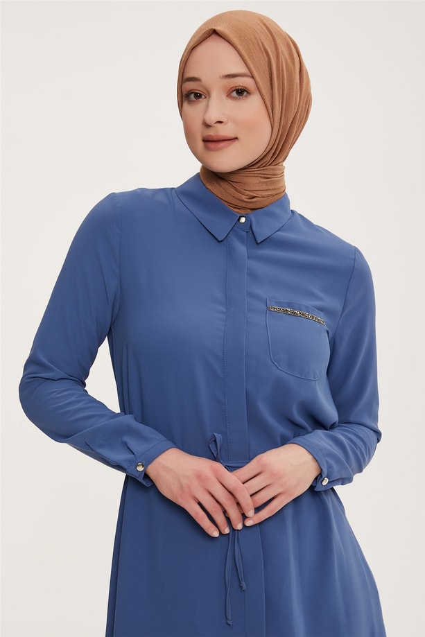 Armine Tunik 22YD9249 İndigo