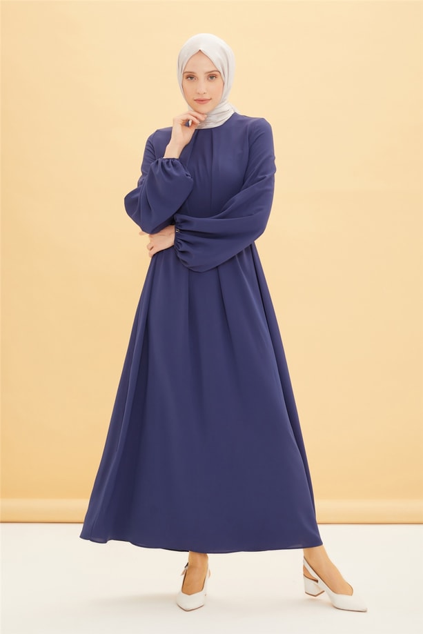 Armine Trend Elbise 22YT925 Lacivert