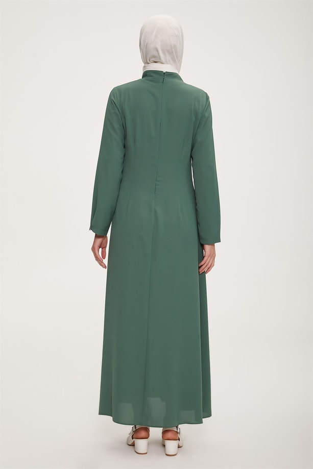 Armine Elbise 22Y9405 Çam Yeşili