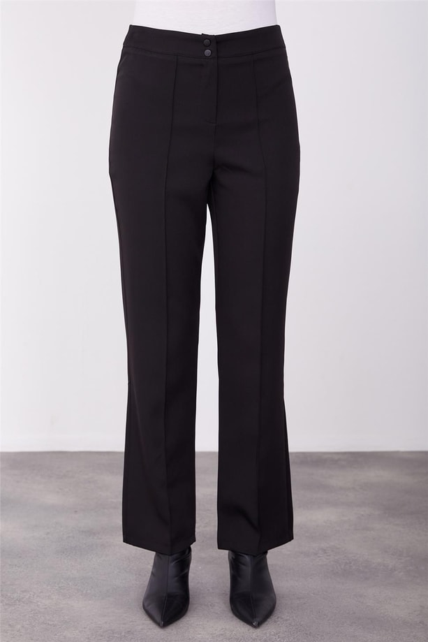 Armine Palazzo Pantolon 23K2506 Siyah