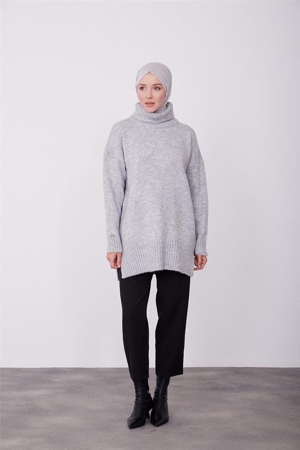 Armine Tunik 23KD2710 Gri