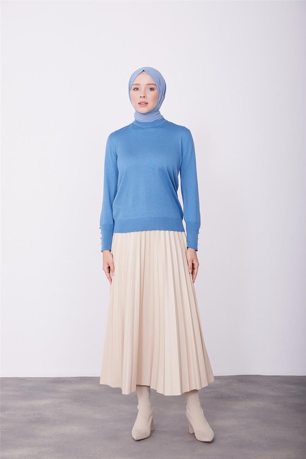 Armine Kazak 23Kd2801 Sisli Mavi