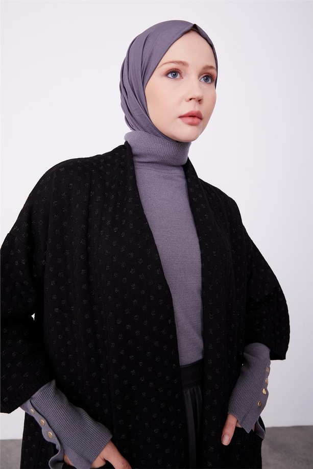 Armine Hırka 23Kd2811 Siyah