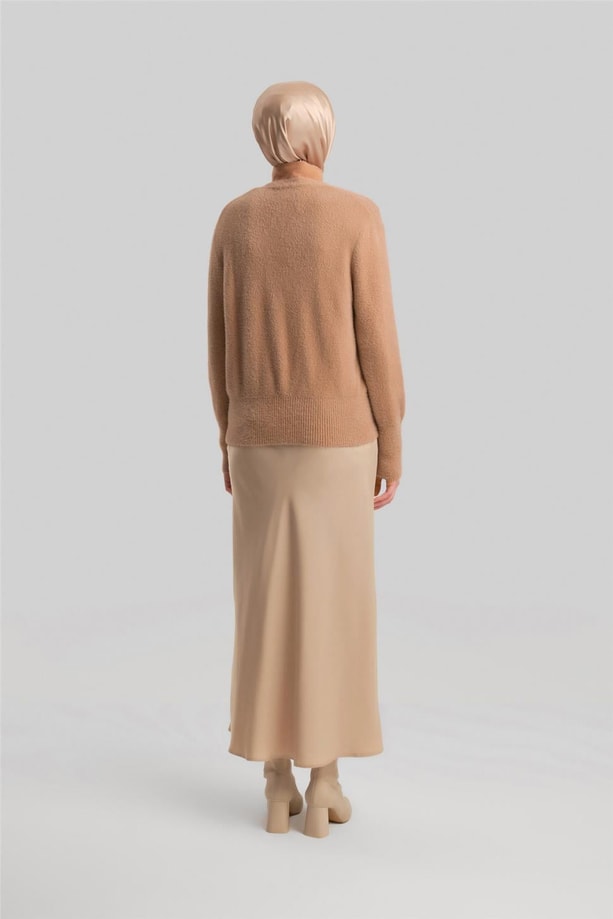 Armine Hırka 23KD2836 Vizon