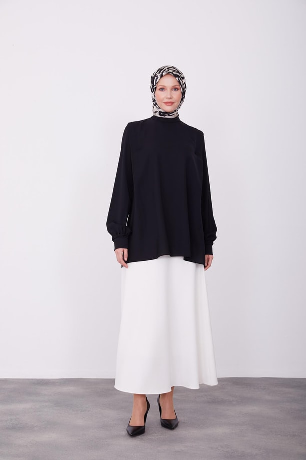 Armine Bluz 23K3342 Siyah