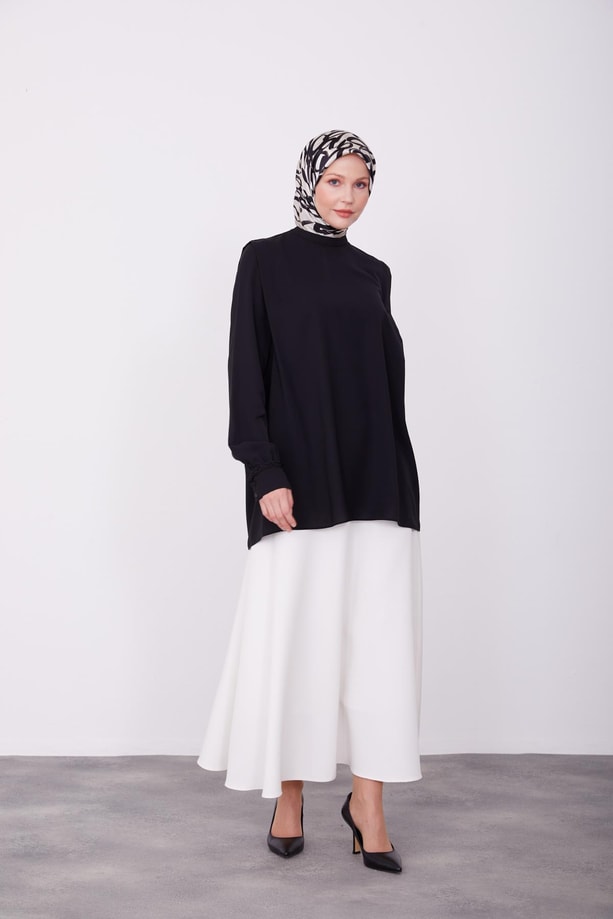 Armine Bluz 23K3342 Siyah