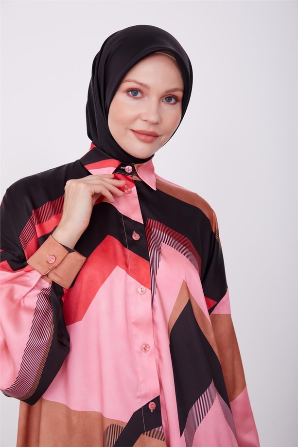 Armine Gömlek 23K3350 Kiraz
