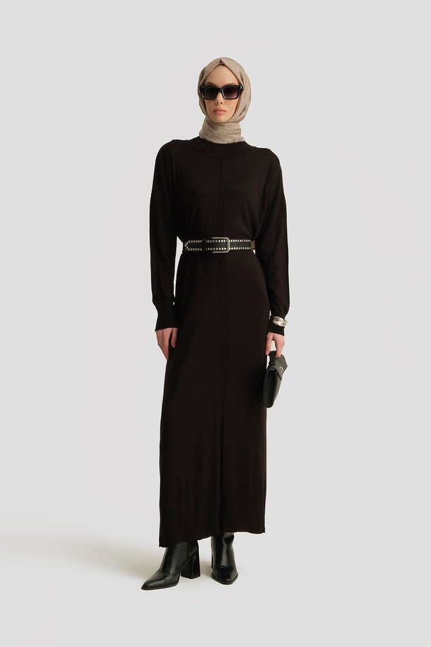 Armine Elbise 23KD4248 Siyah