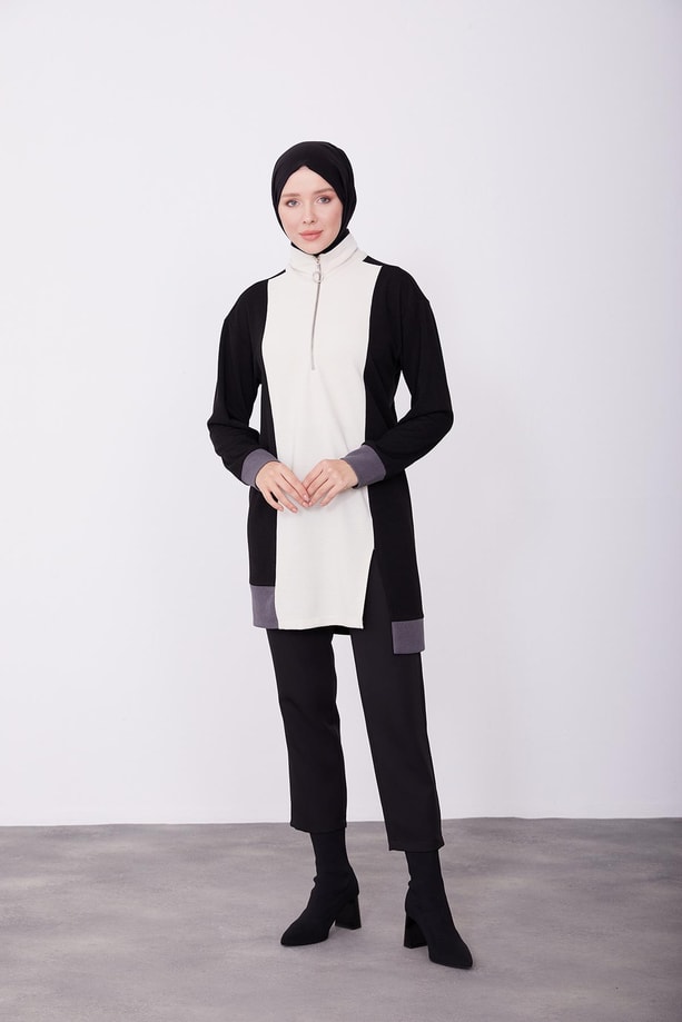 Armine Tunik 23KD4401 Siyah