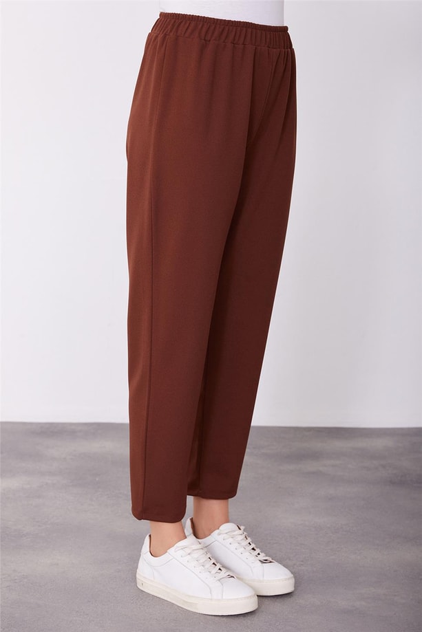 Armine Pantolonlu Takım 23KD4420 Kahverengi