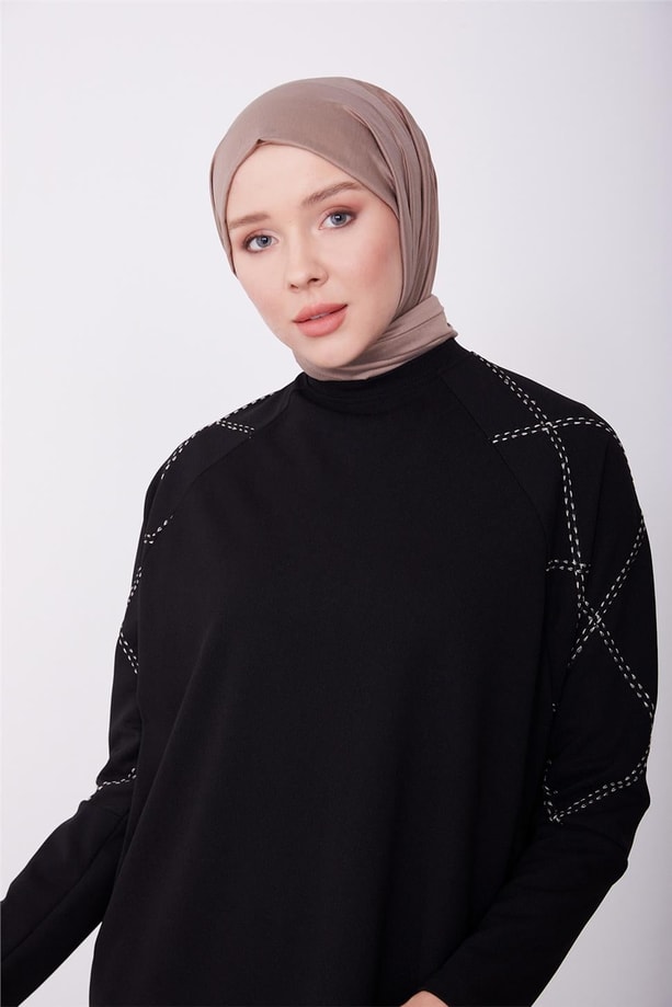 Armine Pantolonlu Takım 23KD4420 Siyah