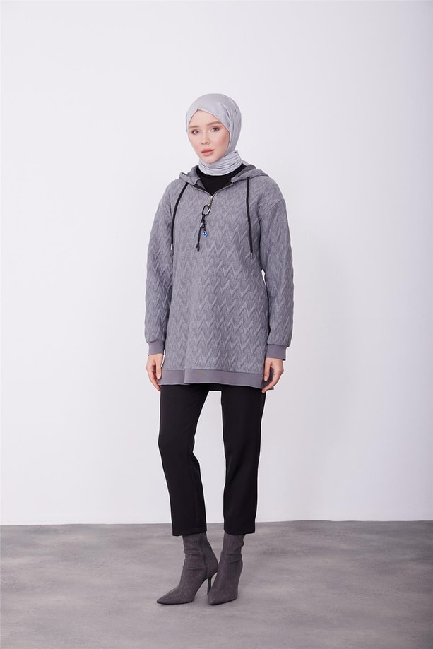 Armine Tunik 23KD4425 Antrasit