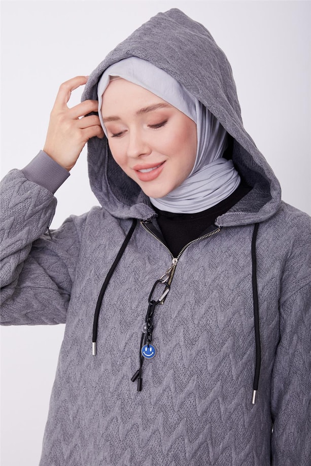 Armine Tunik 23KD4425 Antrasit