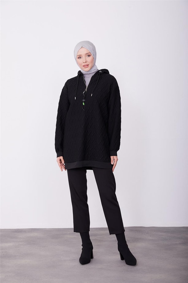 Armine Tunik 23KD4425 Siyah