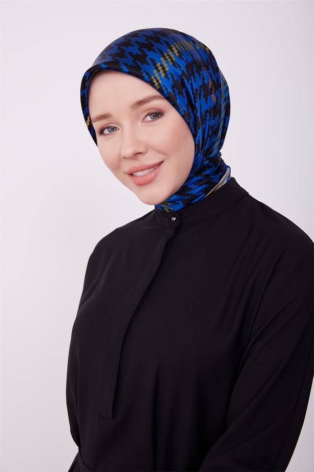 Lastikli kemerli tunik 23K4701 Siyah