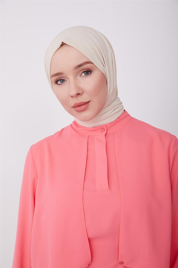 Aller detaylı tunik 23K4710 Koyu Pembe