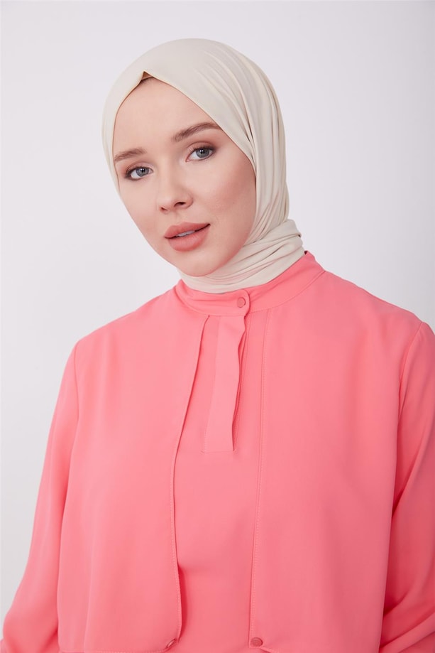 Aller detaylı tunik 23K4710 Koyu Pembe