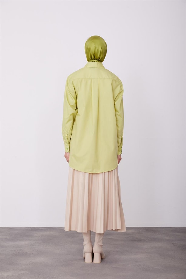  Armine Gömlek 23KD5005 Yeşil