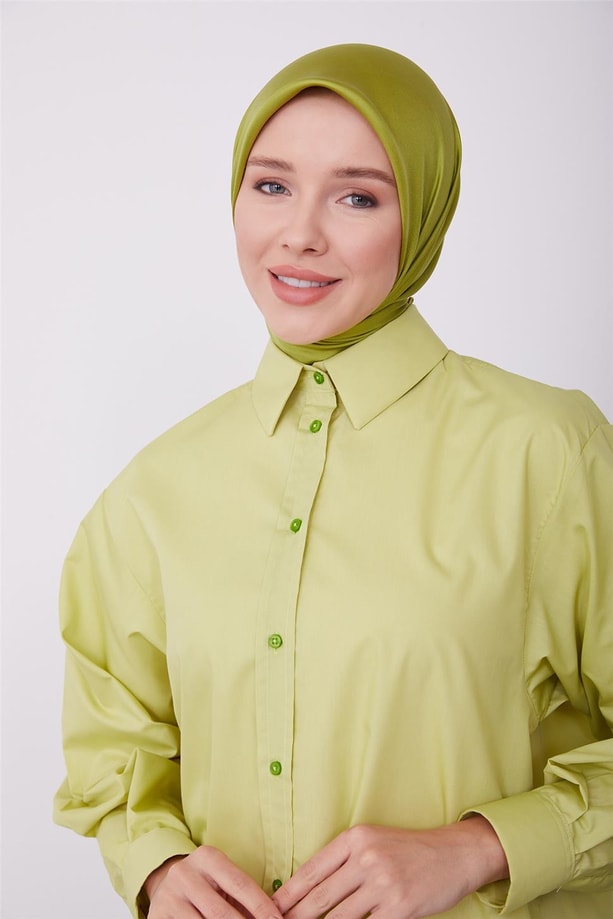  Armine Gömlek 23KD5005 Yeşil