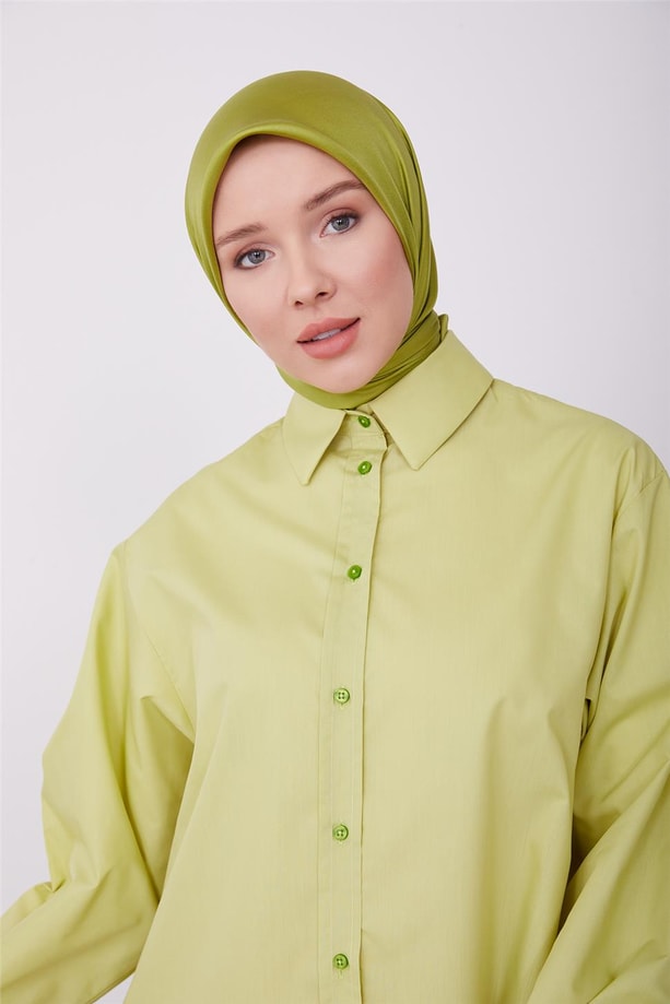  Armine Gömlek 23KD5005 Yeşil