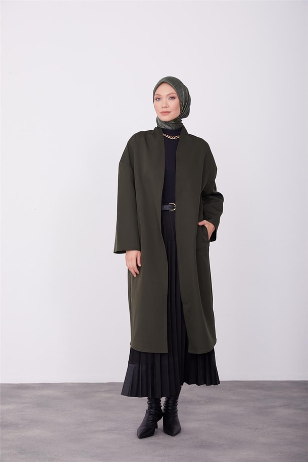 Armine Hırka 23K5116 Haki