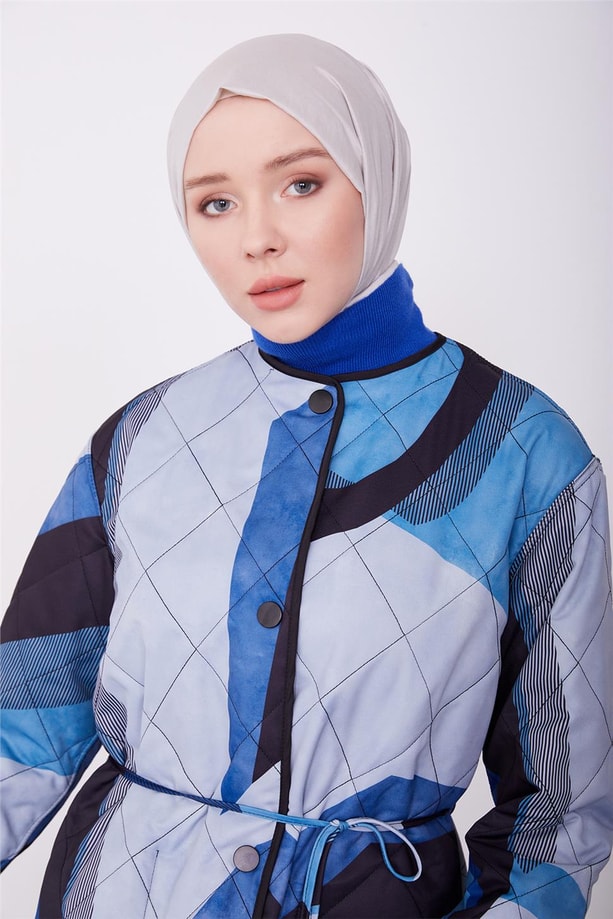 Armine Tahta Düğme Detaylı Giy Çık 23K5121 İndigo