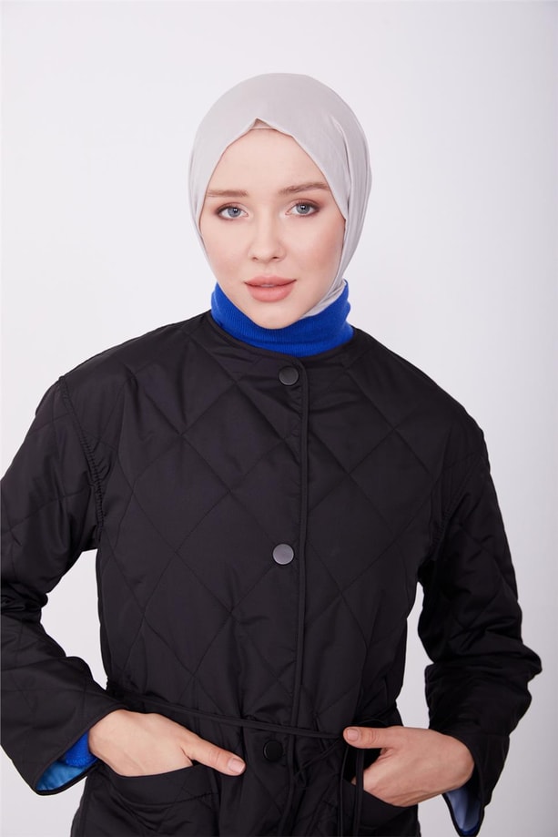 Armine Tahta Düğme Detaylı Giy Çık 23K5121 İndigo