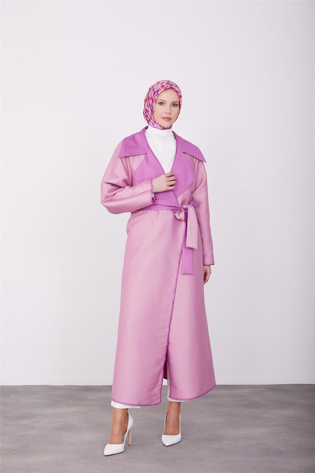 Armine Çift Taraflı Giyilebilen Giy Çık 23K5318 Pembe