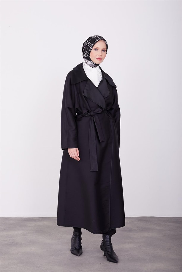 Armine Çift Taraflı Giyilebilen Giy Çık 23K5318 Siyah