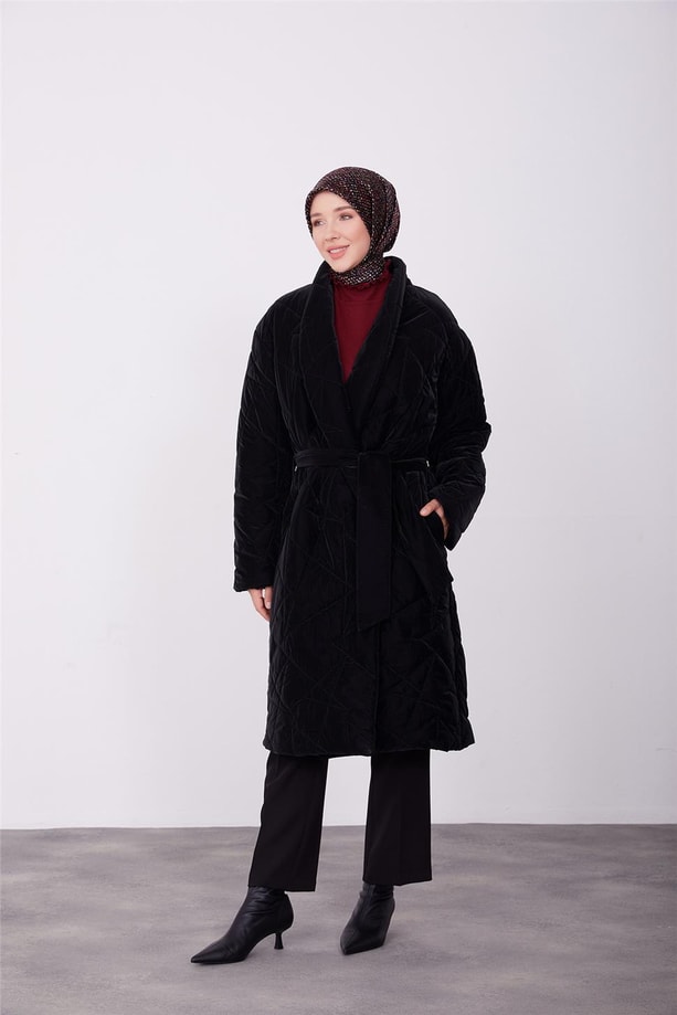 Armine Kapitone 23KD6406 Siyah