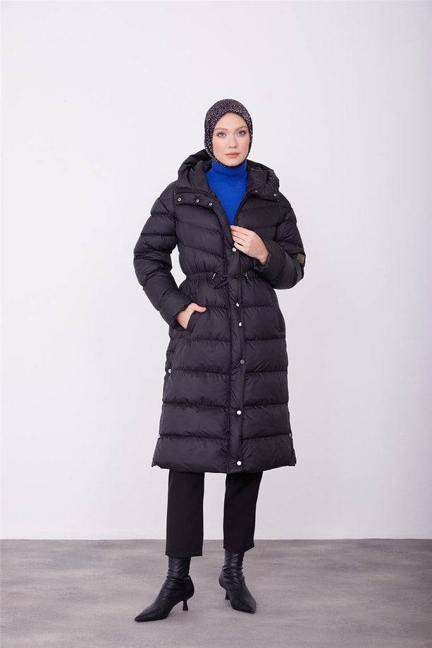  Armine Kapitone 23KD6407 Siyah