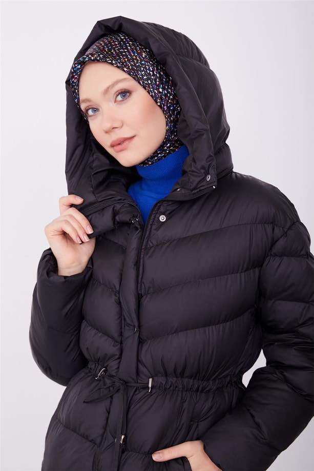  Armine Kapitone 23KD6407 Siyah