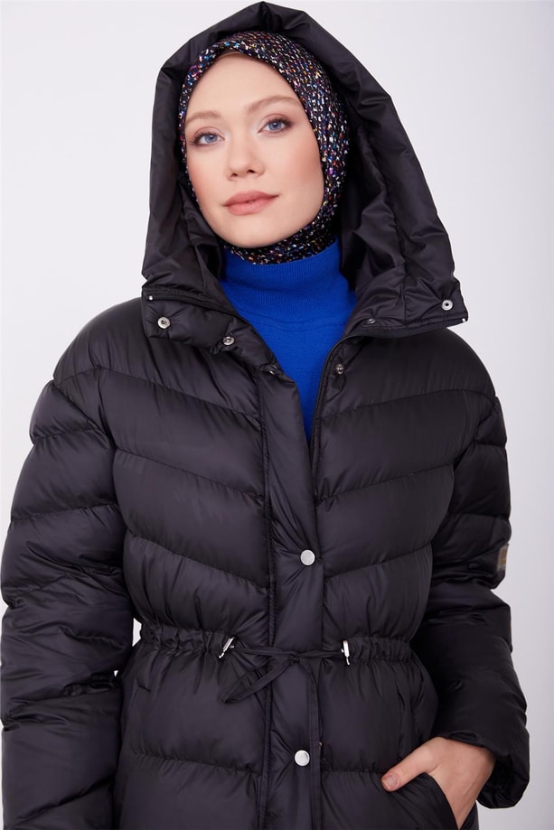  Armine Kapitone 23KD6407 Siyah