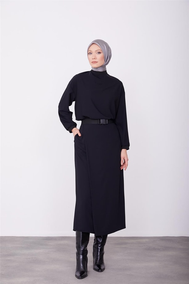 Armine Anvelop Etekli Takım 23K6702 Siyah