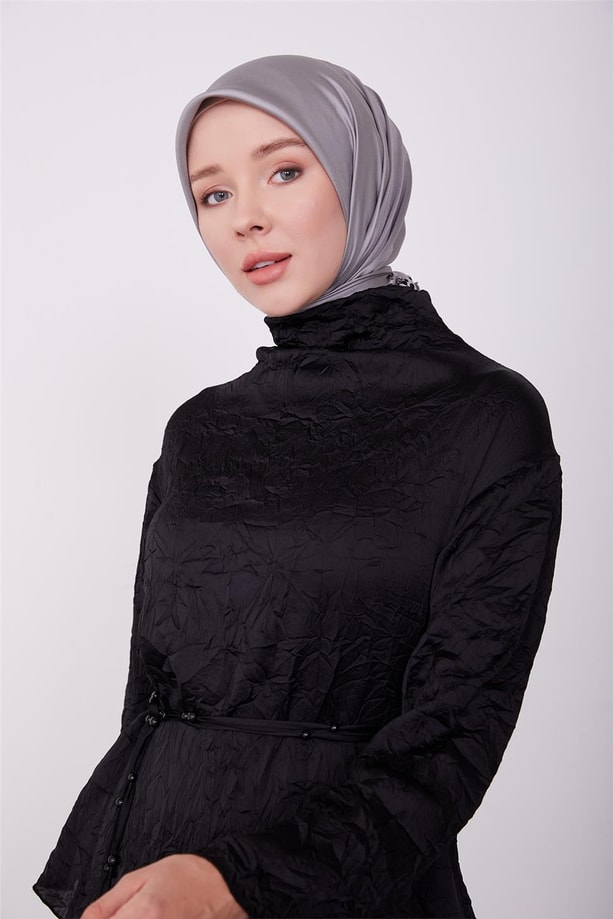 İnci kemerli krinkıl takım 23K6705 Siyah