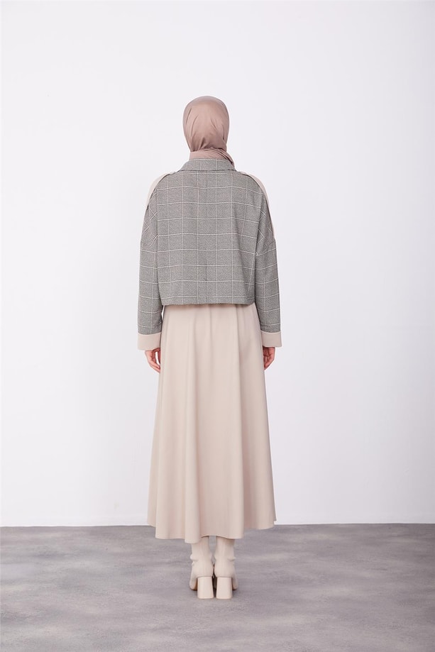Armine Ceketli Takım 23K6715 Bej