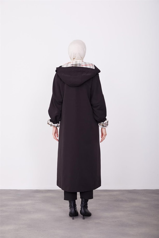 Armine Oversize Kap 23K7109 Siyah