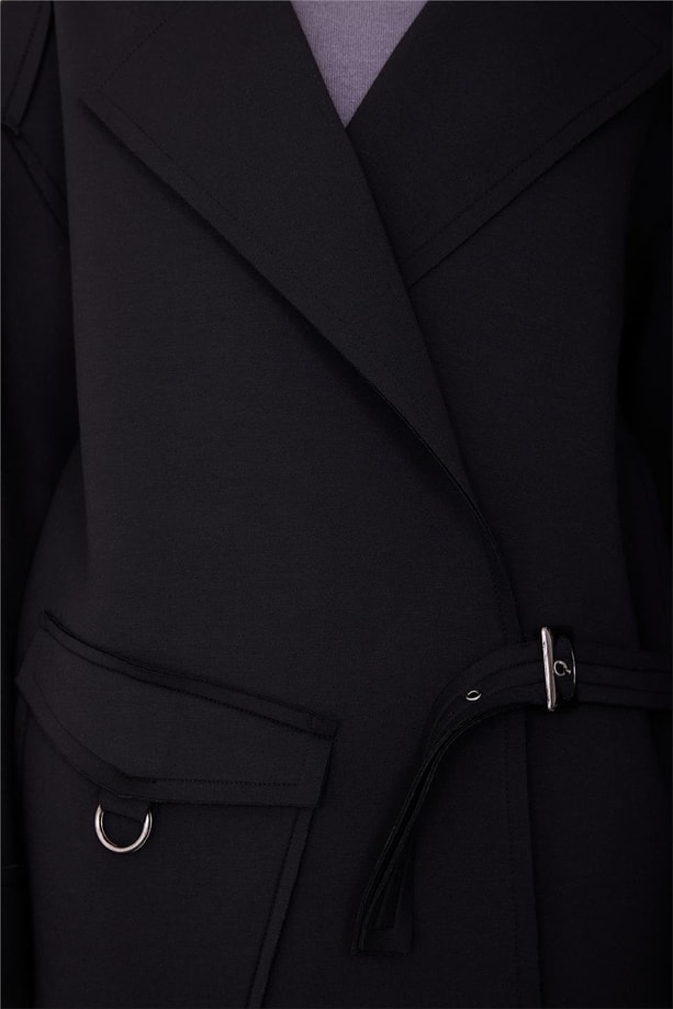 Cebi aksesuar detaylı tokalı kap 23K7127 Siyah